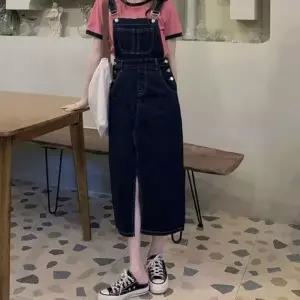 러블리 앞트임 멜빵 러블리룩 롱원피스 내추럴 데이트_19870936_667501