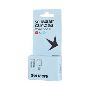 슈발베 클릭 밸브 퀵 릴리즈 툴 에어 노즐 변환 키트 빠른 공기 주입 자전거 접이식 수리 도구