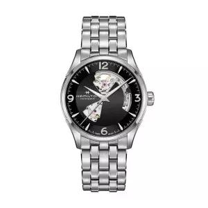 [신세계라이브쇼핑]해밀턴 H32705131 재즈마스터 오픈하트 남성 메탈시계