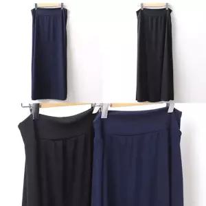 빅사이즈 A라인 아이스 스커트 DWW8870 밴딩 쿨 치마 GJi8+8INT