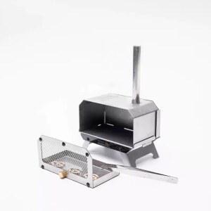 스토브 철제 난로 미니 불멍 은색 귀여운 가마솥 인테리어 장식 모형 삼각대