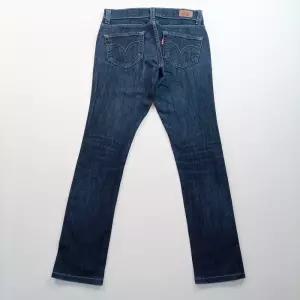 리바이스 청바지 사이즈27 스키니진 워싱 데님팬츠