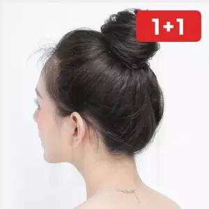 업스타일 가발 가채 헤어 핀 포니 여성 결혼식 행사