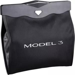 모토베 테슬라 모델 3 쓰레기통 2017-2023 [마그네틱+LED 2-in-1] 방수 백시트 걸이 2.5갤런 인조 가죽