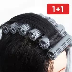 파마 롯드 셀프 클립 헤어 원터치 고정 볼륨 컬 머리