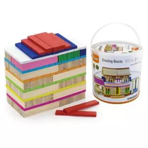 지능개발 모양만들기 나무블록 250P 상상력 교육기관 집콕 선물