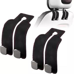 진에테리 카시트 헤드레스트 후크용 핸드백 후크 식료품 지갑 자동차 정리 정돈을 위한 헤비 듀티 차량