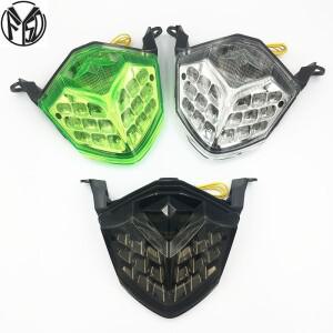 가와사키 닌자 ZX-10R 6R 2008 08 후면 테일 라이트 브레이크 턴 신호 통합 LED 바이크 오토바이