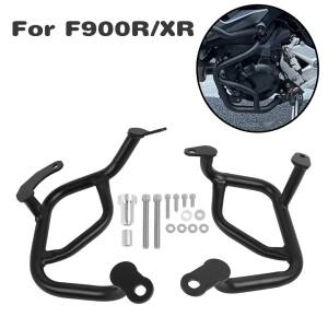 엔진 가드 고속도로 크래시 바 범퍼 스턴트 케이지, BMW 호환 F900R F XR 2020-2023 2022 낙하 보호