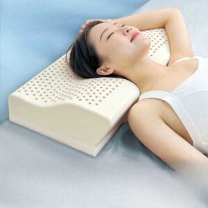 경추베개 높은베개 기능성 역류성 라텍스 방지 벌집구조 원형