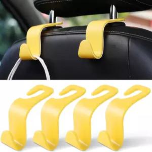 리브티 카시트 헤드레스트 후크 카 히든 지갑 코트용 유니버설 오토 백시트 정리함 4팩 인테리어