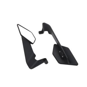 바이크 오토바이  전기 자동차 수정 대형 필드 백미러 알루미늄 합금 범용 블레이드 반사경