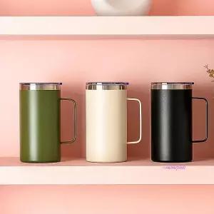 보온 핸들 보냉 스텐 700ml 손잡이 텀블러 대용량mno900