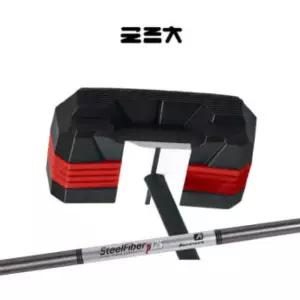 제로토크 굴림채 퍼터 ZET 세미말렛 제작퍼터 에어로테크 스틸파이버 P125 퍼터 샤프트