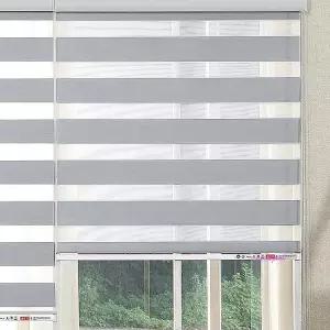 데일리블라인드 화이트 콤비 커튼 홈인테리어 암막 홈데코 홈패브릭fgh009