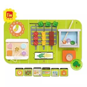 키즈카페 벽부착 액티비티 요리배우기 상상력 생일선물 설선물