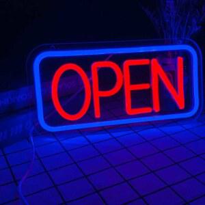 식당 네온사인 라이트 무드등 전광판 표시등 스타일 카페 영업중 파티라이트