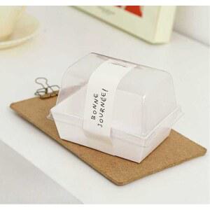 조각 케이크 케이스 투명 상자 50개 포장 박스 용기