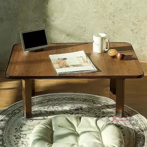 우드톤밥상 공부 테이블 좌식 책상 1인용 접이식cde213