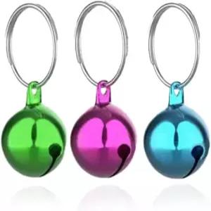 스카이피아 원형 도그벨 개 참벨 애완용 펜던트 목걸이용 분실 방지 훈련 벨 3종 액세서리에 적합 1/2인치