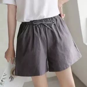 내츄럴 핫팬츠 린넨 바지 숏팬츠 밴딩 마반바지_19947788_667501