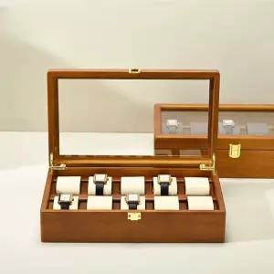 우드 고급 방진 손목시계 보관함 케이스 시계함