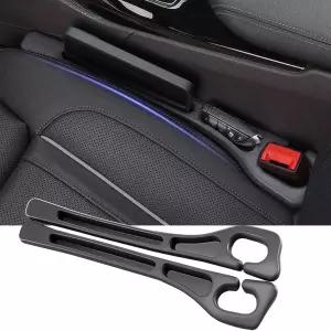 Z-oneMart 노 드롭 시트 가드 카시트 갭 필러 자동차용 유니버설 열쇠 및 휴대폰 홀더용 카 정리함 다목적