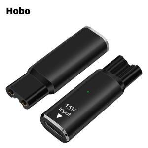 Hobo 15V HQ8505 Type-C 면도기 어댑터 필립스 Norelco One Blade QP6520 수염 트리머용 충전 변환기