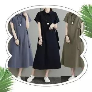 여름 린넨 카라 롱 원피스 3 color -ESB_19911570_667501