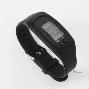 스마트만보기만보계 블랙 운동용품 엣지 스포츠용품 실리콘 시계 팔찌 디지털 밴드klm662