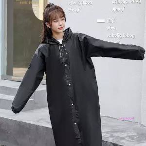 여자 여성 다회용 비옷 판초 패션 레인코트 성인 방수 장마 판쵸hij258