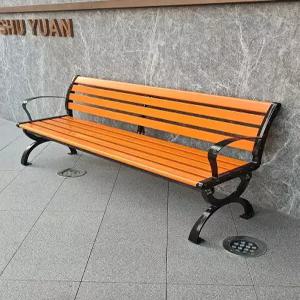 야외벤치 나무 공원 실외의자 테라스 방부목 나무벤치 긴의자