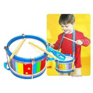 마칭악기 스네어 완구 칼라 악기놀이 드럼 원목 유아 신생아 베이비 아기mno136