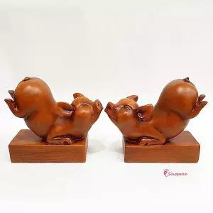 춤추는장식 미니어쳐 미니어처 돼지 장식소품 장식품 인테리어소품lmn479