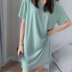 원피스 찰랑 반팔 집에서입는옷 편한 쿨원피스 플리츠_19913084_667501