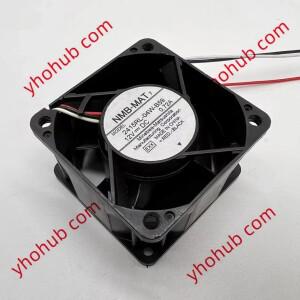NMB-MAT 3 선 서버 냉각 선풍기, 2415RL-04W-B59 EXX DC 12V, 0.72A, 60x60x38mm