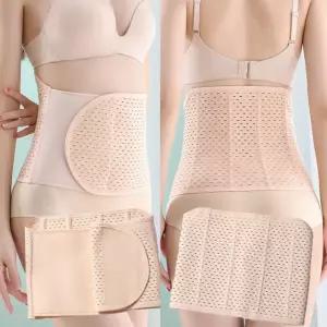 벨트형 슬림 허리 복대 뱃살  산후복대 통기성 군살보정 보호대