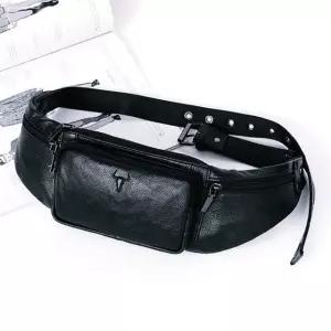 7512 블루마운트 천연소가죽 남성 힙색 허리색 RW60DC2A13