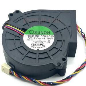 SUNON PF97331BX-C00U-S99 DC 12V 44.16W 97x97x33mm 4 선 서버 냉각 팬