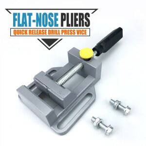 하나 손잡이 플랫 간단한 미니 빠른 직각 패스너 테이블 클램프 1PC 펜치 용접 편평한