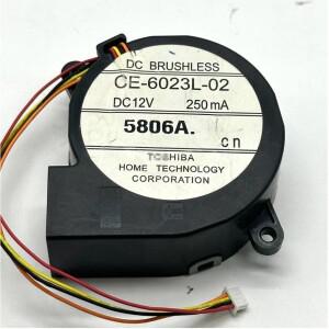 CE-6023L-02 서버 팬, DC 12V, 250MA, 60x58x23mm, 4 선