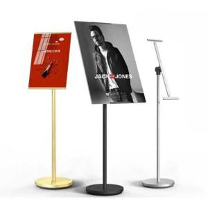 POP 거치대 폼보드 A2 팝거치대 블랙 POP거치대 A4 메뉴 검정x지시판