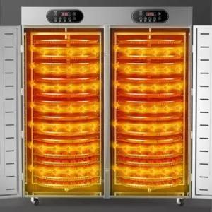동결건조기계 식품건조기 대형 업소용 회전 곡물 스텐 버섯 16단/2팬/30-100도