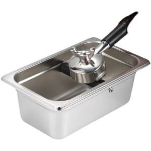 커피 찌꺼기통 스테인레스 너크박스 홈카페 매립형넉박스 원두 매장용 슬래그 찌꺼기