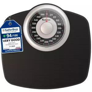 아담슨 A25 체중계 - 최대 400파운드 새 버전 12.4인치 x 10.2인치 플랫폼의 5.3인치 다이얼 미끄럼 방지