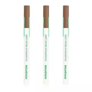 [이니스프리] 이니스프리 파워프루프 브러시 라이너 0.6g 2호 브라운 3개