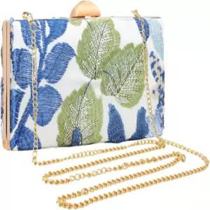 자수 세팽 비즈 플라워 클러치 여성용 가방 슬림 이브닝 파티 핸드백 결혼식 무도회 공식 행사