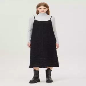 베네통 메쉬 셔링 슬립 롱 원피스BAOPF2541