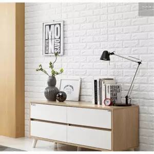 셀프 인테리어 스티커 벽돌 단열 시트지 10M 보온벽지 쿠션벽돌 벽지 벽면 결로 천장