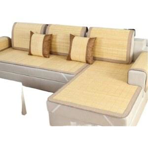 여름용 대나무 돗자리 애완동물 원색 시원한 쿨링 대나무패드 가죽 쿨매트 사계절